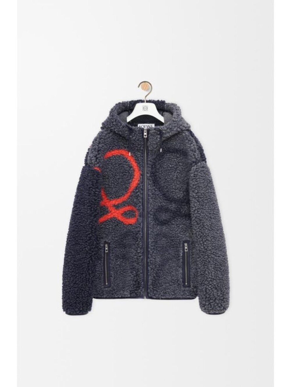 Loewe Wool Blend Hooded Jacket Tag Size M Men